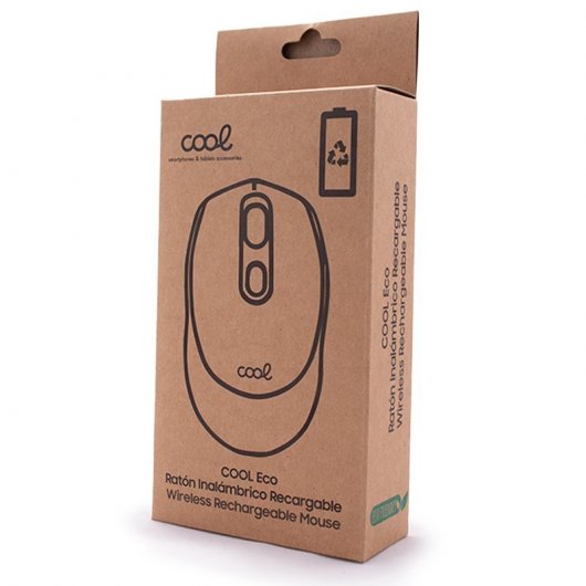 Souris sans fil Cool ECO 1600 DPI Noir