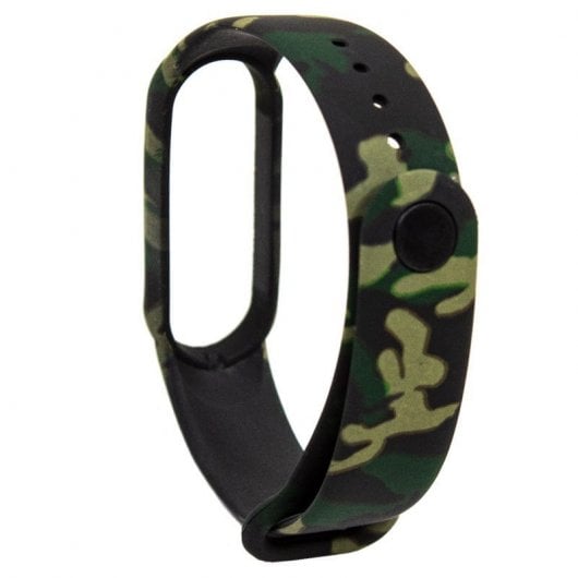 Bracelet d'impression militaire cool pour Xiaomi Mi Band 5/6/7/Amazfit Band 5