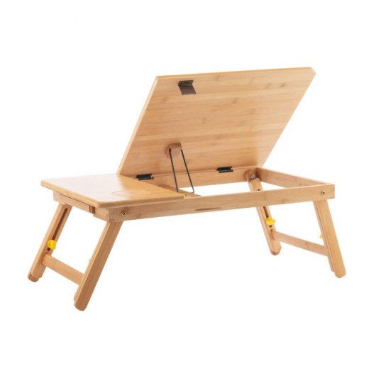 Northix Mesa Plegable para Portátil de Bambú