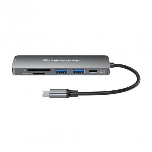 Conceptronic Adaptador USB Multifuncional 6-en-1 USB 3.0 60W