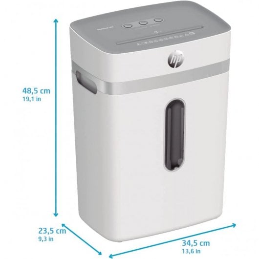 Destruidora de corte de partículas HP OneShred 12CC