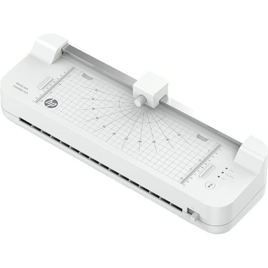 Plastifieuse HP OneLam Combo A3 75/80-125 microns + coupe-coin et feuilles de plastification