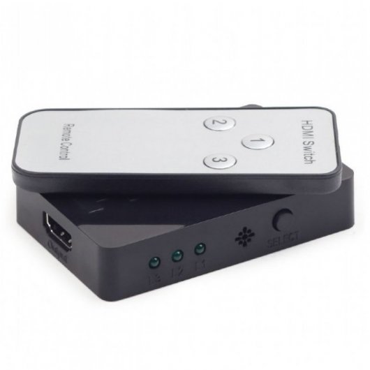 Gembird DSW-HDMI-34 Switch 3 Puertos HDMI 4K