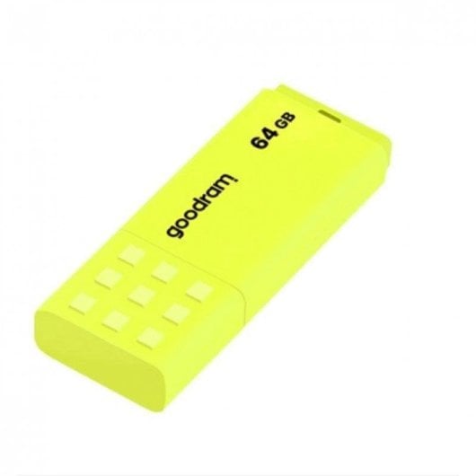 USB-Stick GoodRam UME2 64GB Gelb USB 2.0 Kappe Antirutsch