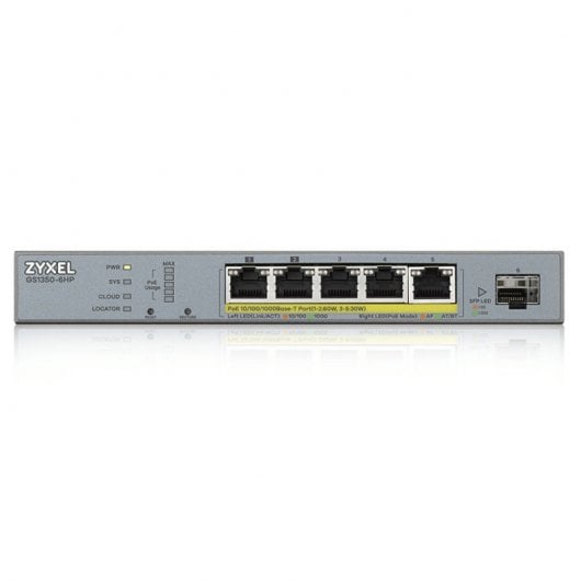 Switch Zyxel GS1350-6HP Switch gestito L2 5 porte Gigabit PoE + 1 SFP