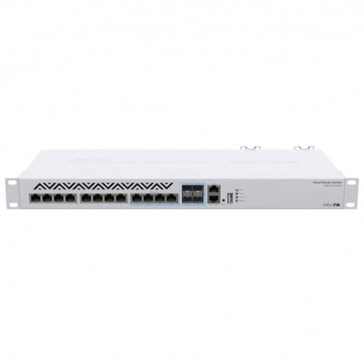 MikroTik CRS312-4C+8XG-RM Switch 8 Puertos Gigabit + 1 Fast Ethernet + 4 SFP
