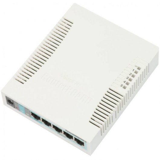 MikroTik RB260GS Switch 5 Puertos Gigabit 1 Puerto PoE