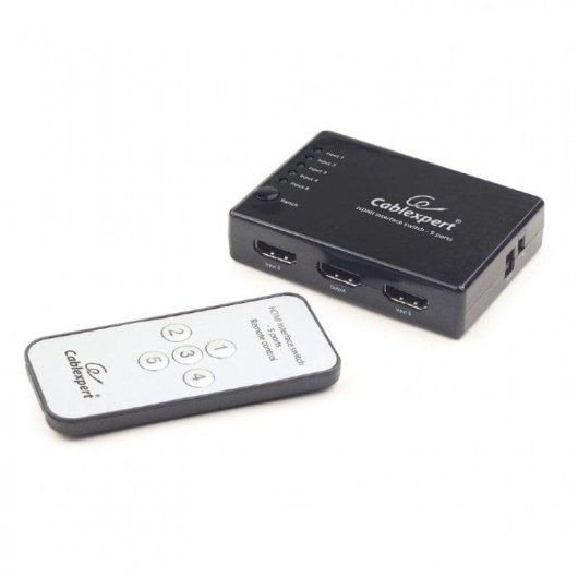 Switch HDMI 6 Porte 4K Gembird DSW-HDMI-53 con Telecomando