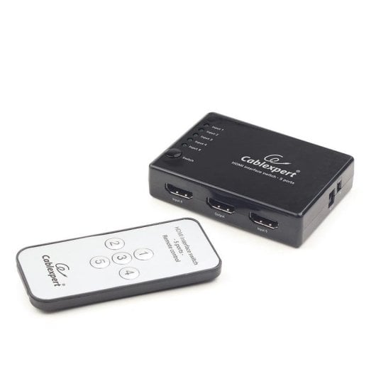 Switch HDMI 6 Porte 4K Gembird DSW-HDMI-53 con Telecomando