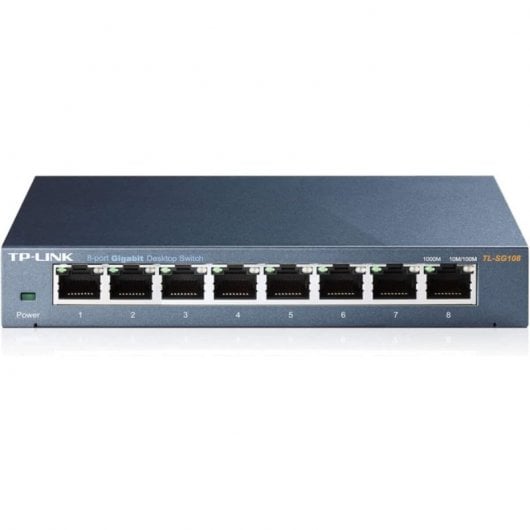 TP-Link TL-SG108 V3 Switch 8 Puertos Gigabit
