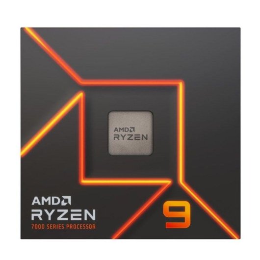 Prozessor AMD Ryzen 9 7900X 12 Kerne 4,7 GHz Basis 5,6 GHz Turbo Box Ohne Lüfter