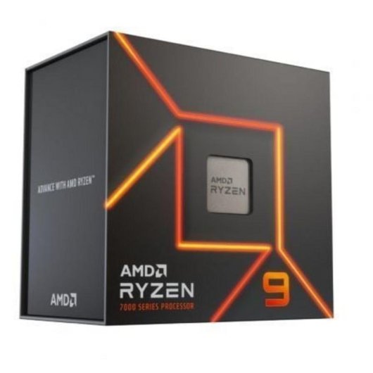 Prozessor AMD Ryzen 9 7900X 12 Kerne 4,7 GHz Basis 5,6 GHz Turbo Box Ohne Lüfter