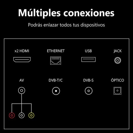 TD Systems K32DLC16GLE 32" DLED HD Ready Smart TV
