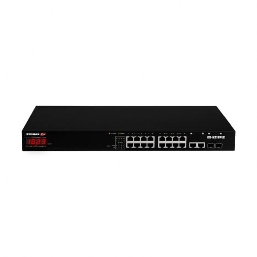 Switch Edimax GS-5216PLC 16 porte Gigabit PoE 2 SFP