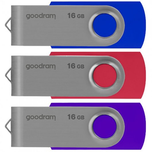 Goodram UTS3 16GB USB 2.0 Pack 3 Unidades