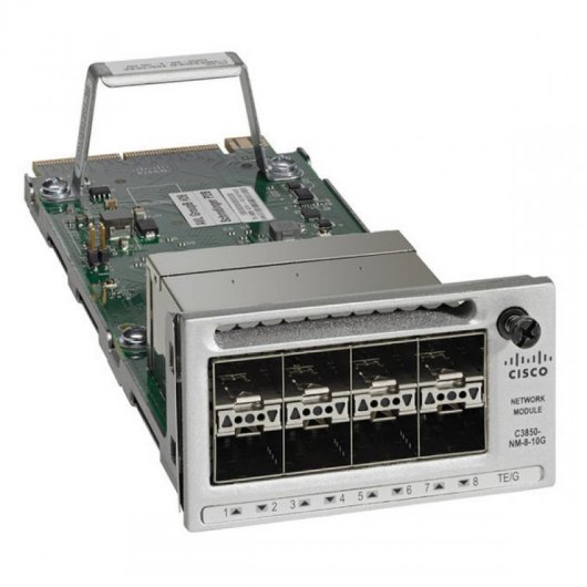 Cisco C3850-NM-8-10G 10 Switch 8 Puertos Gigabit