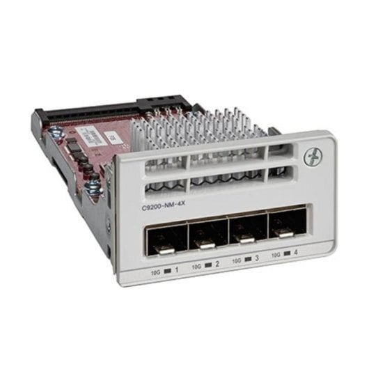 Modulo switch Cisco Catalyst 9200 C9200-NM-4X 4 porte 10G Gigabit Ethernet