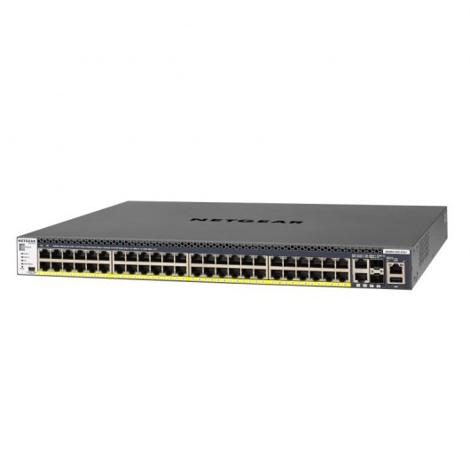 NETGEAR M4300-52G-PoE+ 1000W PSU Gestito L2/L3/L4 Gigabit Ethernet (10/100/1000) Supporto Power over Ethernet (PoE) 1U Nero