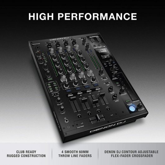 Denon DJ X1850 PRIME Mesa de Mezclas 4 Canales