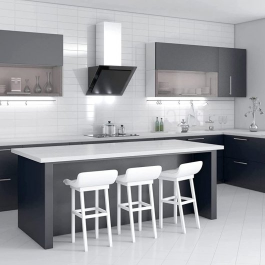 Cata Valto 600 XGWH Exaustor 60cm Branco/Aço Inoxidável