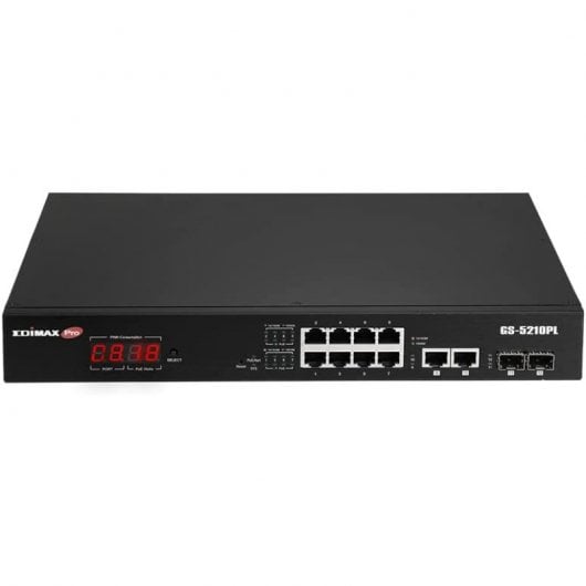 Switch gestito Edimax GS-5210PL 10 porte Gigabit 2 SFP