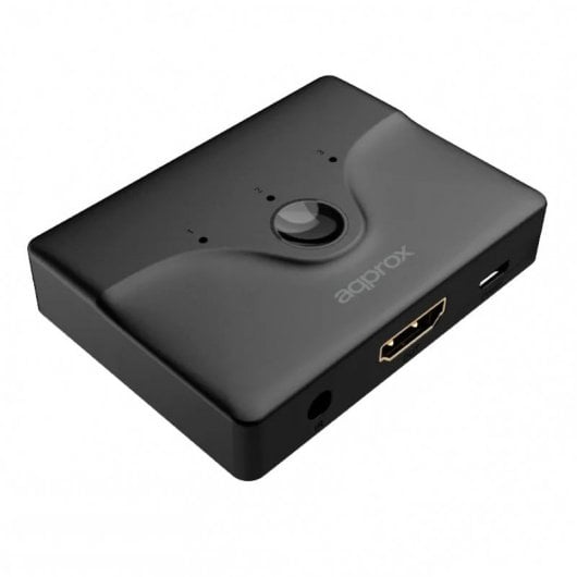 Approx APPC29V3 Switch 3 Puertos HDMI 4K