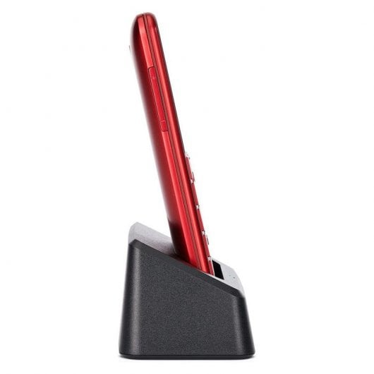 Panasonic KX-TU155 Téléphone portable pour seniors Rouge
