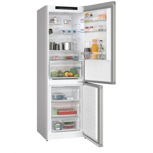 Siemens iQ300 KG36N2ICF Frigorífico Combi C Acero Inoxidable