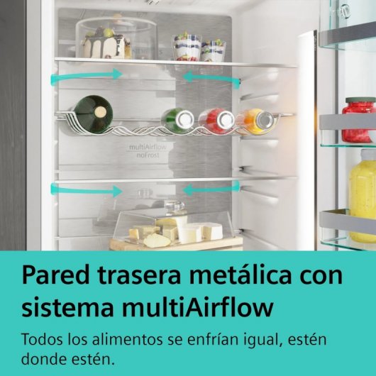 Siemens iQ500 KG39NAICT Frigorífico Combi C Acero Inoxidable