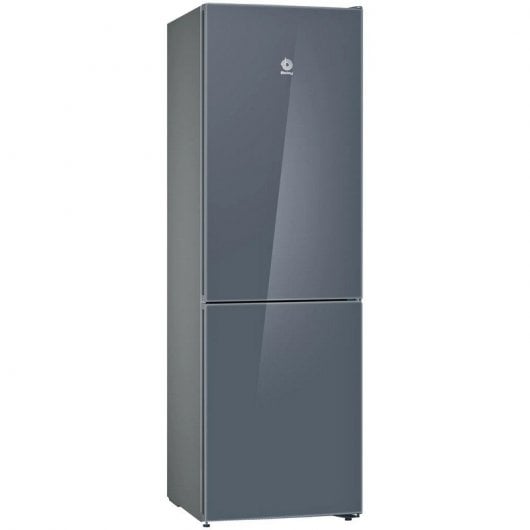 Balay 3KFD565AI Frigorífico Combi D Cristal Gris Antracita