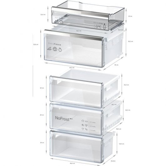 Balay 3KFC868XI Frigorífico Combi C Acero Inoxidable