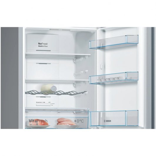 Bosch Serie 4 KGN366ICF Frigorífico Combinado C Aço Inoxidável