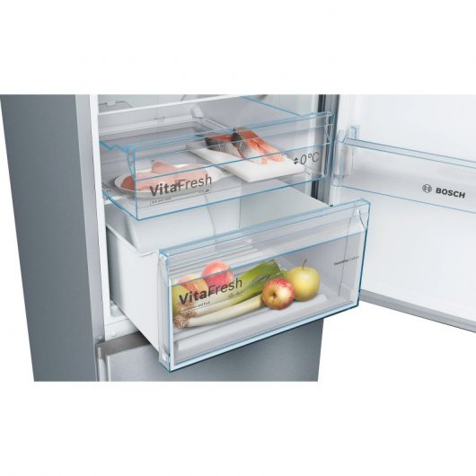 Bosch Serie 4 KGN366ICF Frigorífico Combinado C Aço Inoxidável