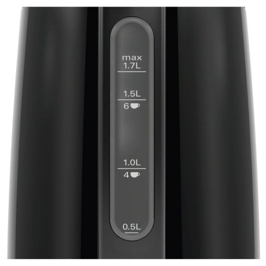 Bosch TWK3P423 Hervidor Agua 1.7L 2400W Negro