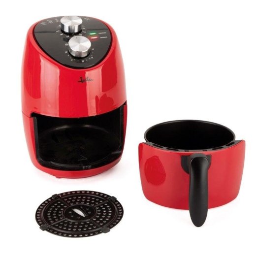 Friteuse sans Huile Jata JEFR1222 2L 1000W Rouge et Noir