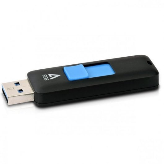 V7 Flash Drive 8GB USB 3.0 Azul/Negro