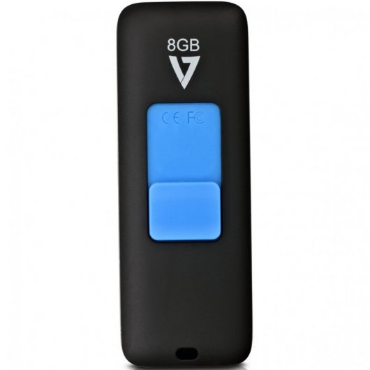 V7 Flash Drive 8GB USB 3.0 Azul/Negro
