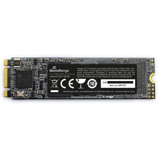 Mediarange MR1021 128 Go SSD M.2 3D TLC NAND SATA 3