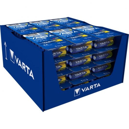 Varta LongLife Pack Piles Alcalines AA 12 Unités