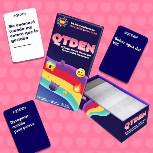 Asmodee Cartas QTDEN  Juego de Mesa