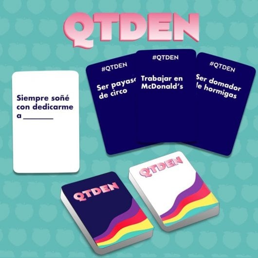 Asmodee Cartas QTDEN  Juego de Mesa