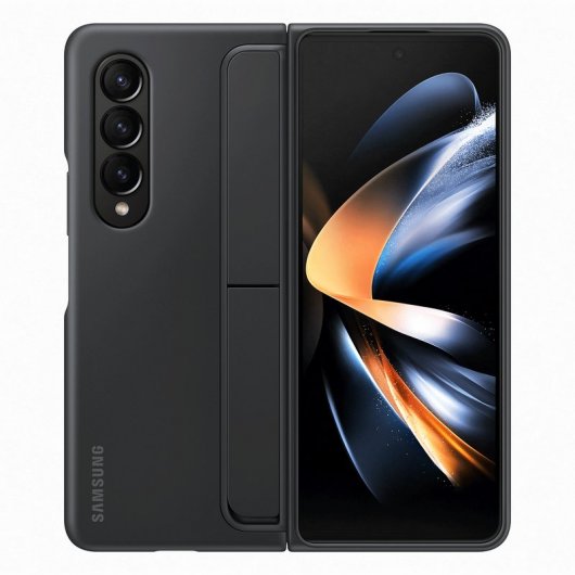 Samsung Standing Cover com Caneta Capa Preta para Galaxy Z Fold4