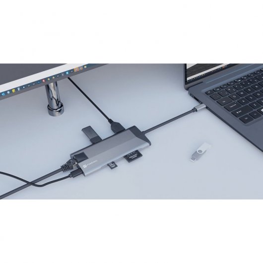 Natec Fowler Plus Docking Station USB-C a USB3.0/HDMI/USB-C/RJ45/PD 3.0