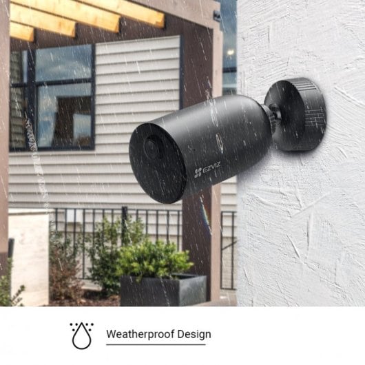 EZVIZ EB3 Cámara Vigilancia Exterior WiFi 2K Gris