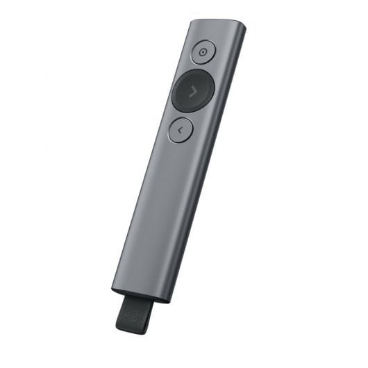Logitech Spotlight Presentador Inalámbrico USB/Bluetooth Gris