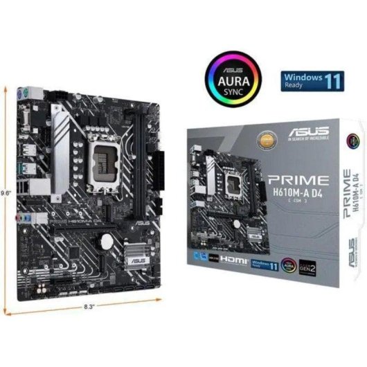 ASUS Prime H610M-A D4-CSM