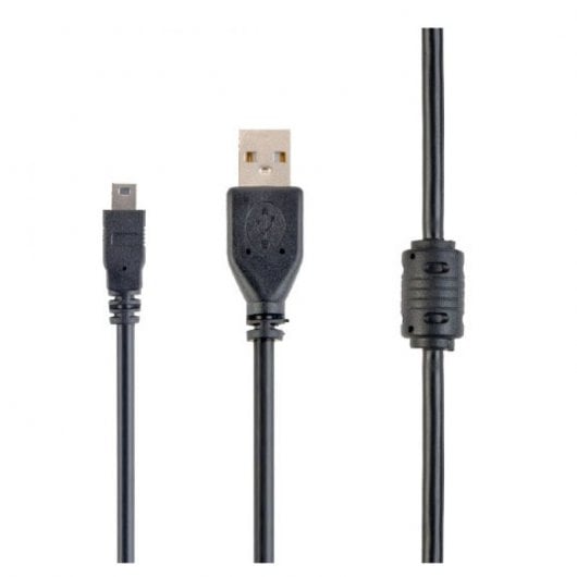Gembird Cable USB 2.0 a Mini USB-B Macho/Macho 1.8m Negro