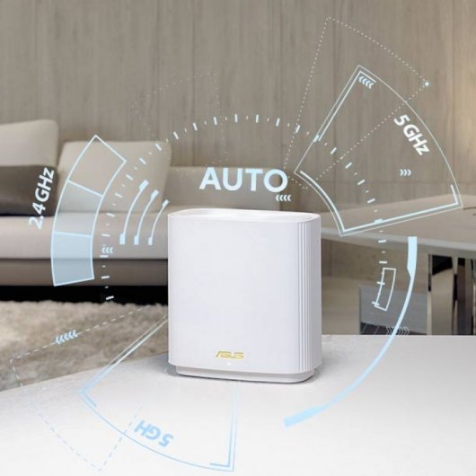 ASUS ZenWiFi XT9 Sistema WiFi Mesh Tri-Band AX7800 Pack 2 Unidades Branco