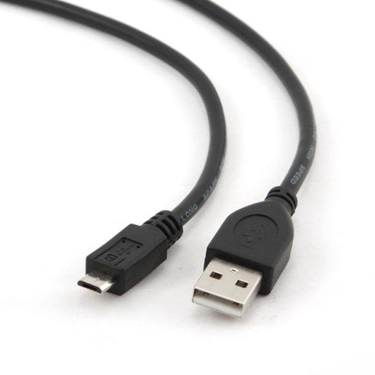 Cavo USB Gembird CCP-MUSB2-AMBM-0.5M USB 2.0 Micro USB 0,5 m Nero Oro