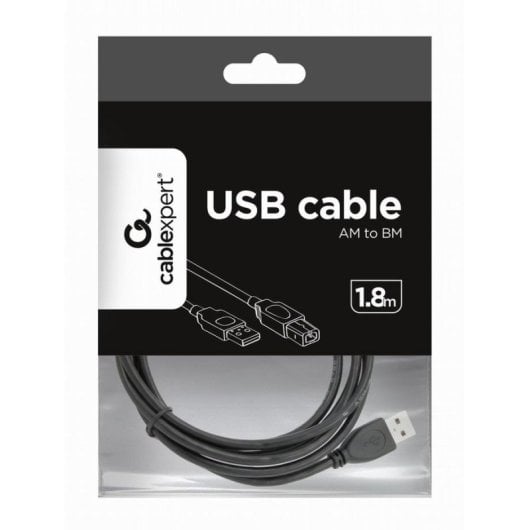 Câble USB Gembird CCP-USB2-AMBM-6 1,82 m connecteurs plaqués or Noir
